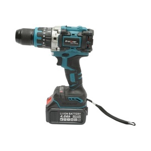Masina de gaurit si insurubat cu percutie, 2 acumulatori 21V, 4Ah Li-ion, LED, brushless, 65Nm, mandrina 13mm, 0-400/1400rpm Breckner Germany, BRECKNER GERMANY, DISUT01 - Img 5