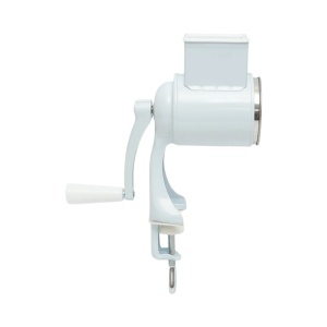 Masina de macinat nuci manuala, tambur inox, corp metalic alb Berner BG-5, BK88811 - Img 5