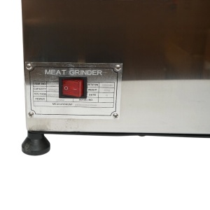Masina de tocat carne electrica inox 2000W, 220V, capacitate 250 kg/h, adaptor carnati, 1 sita si 1 cutit incluse 410x240x450mm, DISVG64 - Img 13