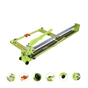 Masina profesionala de taiat gresie si faianta 1200mm, grosime 6-30mm, rulmenti de ghidaj, rezervor ulei si indicator laser Breckner Germany, BRECKNER GERMANY, BK80419