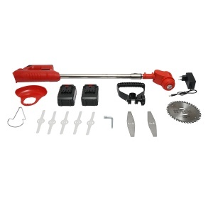 Motocoasa electrica extensibila 850W, 2 baterii litiu 21V/3000 mAh, viteza 18000 r/min accesorii incluse, DISPM87 - Img 3