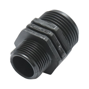 Niplu, reductie, cu filet exterior, D1x3/4 toll, PN10, pentru sisteme de irigatii, Cod: DISLV27, Poelsan - Img 3