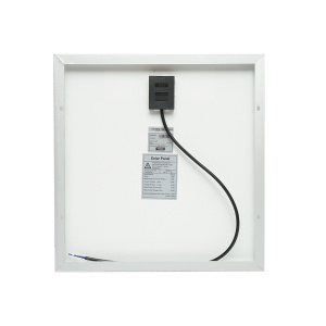 Panou solar 30W fotovoltaic monocristalin 420x405x25mm, Cod: 40TH124, Brand: THOR - Img 2