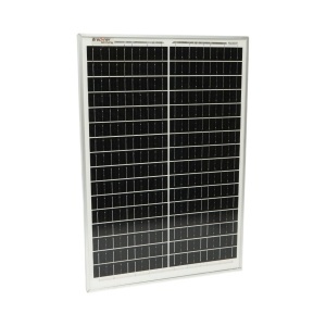 Panou solar 40W fotovoltaic monocristalin cu cablu de conectare 90cm si clesti baterie 570x400x25mm Breckner Germany, DISDW88 - Img 2