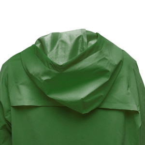 Pelerina cu gluga impermeabila XXXL poliester si PVC cu fante de aerisire, 2 buzunare si fermoar verde, Cod: BK77412, Brand: BRECKNER GERMANY - Img 4