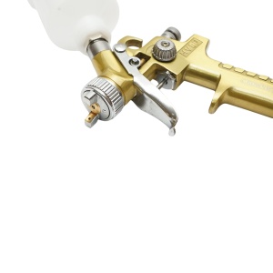 Pistol de vopsit cu aer comprimat 100ml, debit 70-110ml/min, duza 0.8mm, presiune max. 3.5 bar , Cod: DISPT05 , Marca: CROWNMAN - Img 6