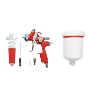 Pistol de vopsit cu aer comprimat 500ml, duza 2mm, debit 300ml/min, presiune max. 4 bar, Cod: BK76140 - Img 2