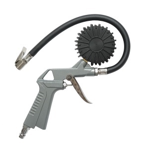 Pistol umflat roti profesional cu furtun 340mm si manometru mecanic 0-16 bar, Cod: BK76153 - Img 2
