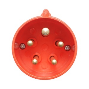Plug, fisa pentru priza industriala trifazata 32A, 415V, IP44, 6H , Cod: DISMR06, Breckner Germania - Img 4