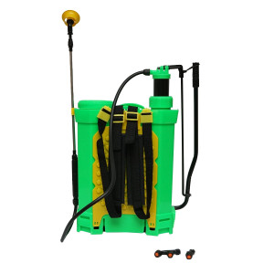 Pompa de stropit vermorel, 2 in 1 manuala si electrica, rezervor 16L, baterie 12V 8Ah, debit 3.1 l/min, Cod: BK88689 Echivalență: DISBE37, Breckner Germany - Img 4