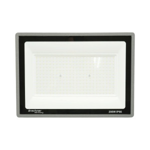 Proiector LED 200W, 100-265V, 6500K, 20000lm tip Flood 375x270x30mm IP66 Breckner Germany, BK00175 - Img 2