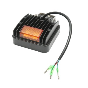 Proiector LED cu semnalizare 12-48V, 48W, 3 functii, carcasa aluminiu 110x110x42mm, Cod: BK79843 - Img 5