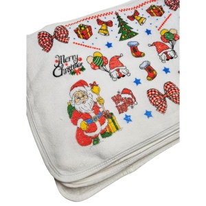 Prosop de Bucătărie Crăciun 30×50 cm – Model Festiv, Super Absorbant - Img 2