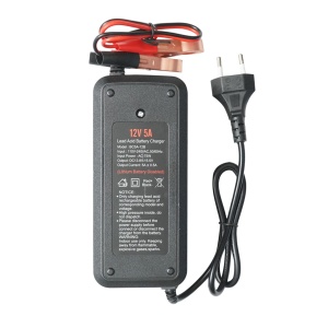 Redresor, incarcator baterie 12V, 5A auto/moto cu functie de reparare, DISPL16 - Img 4