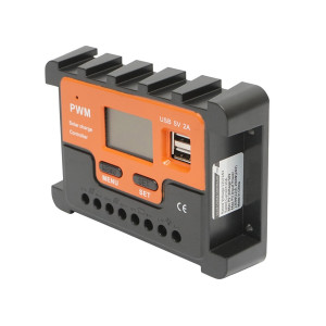 Regulator tensiune pentru panou solar 10A 12V/24V 2X port USB 5V/2A, Cod: BK92909,Brand: BRECKNER GERMANY - Img 3