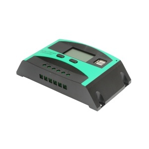 Regulator tensiune pentru panou solar 20A 12V/24V 2X port USB Breckner Germany, BK92910 - Img 5