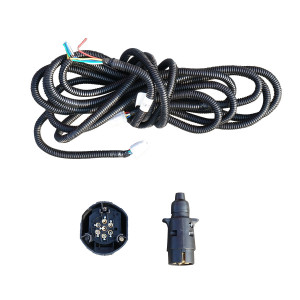 Remorca 1.5T basculabila cu instalatie electrica o singura osie si anvelope 185R14,Cod: 40TH217, Brand: THOR - Img 8