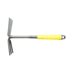 Sapaliga dubla de gradina din otel carbon 180x300mm, maner ergonomic PP Crownman, BK00412 - Img 3
