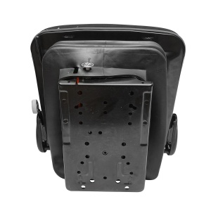 Scaun pentru tractor, negru, reglabil cu cotiera, tetiera si suspensie aer 12-24V, Cod: DISLW14, - Img 6