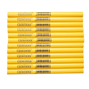 Set 12 creioane ovale tamplarie 178x4.2x2.2mm, Cod: DISPN77, Marca: CROWNMAN - Img 3