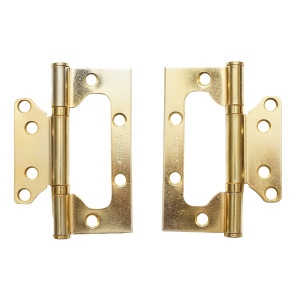 Set 2 balamale coplanare 100x73mm, zincate cu suruburi, Cod: DISKU05 - Img 2