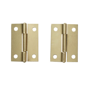 Set 2 balamale mobilier, ascunsa 50x36mm, zincat cu suruburi, Cod: DISLU06
