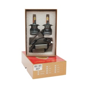 Set 2 becuri auto LED H7, 60W, 12-36V lumina alb rece, BK79835