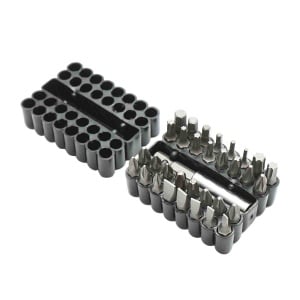 Set 33 biti cu prelungitor pentru surubelnita, Cod: BK78030, Brand: BRECKNER GERMANY - Img 1