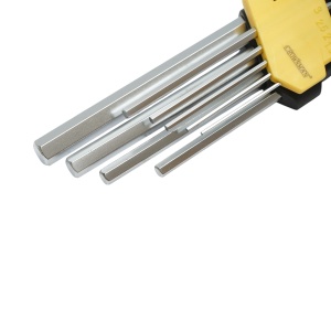 Set 9 chei imbus hexagonale 1.5-10mm cu brat lung profesional Cr-V , Cod: DISDD49 , Brand: CROWNMAN - Img 4