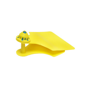 Set crotalii neinscriptionate galbene 60x77mm pentru vaci, Cod: BK77182, Brand: BRECKNER GERMANY - Img 2