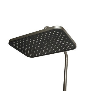 Set dus multifunctional cu termostat, afisaj digital temperatura apa, 4 functii de curgere a apei, pipa cada, dus dreptunghiular, dus de mana, dus bideu, gri, Cod: BK79263 - Img 5