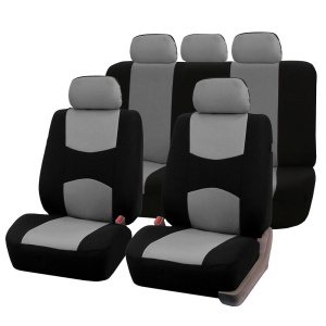 Set huse scaune universale negru si gri, BK87900, BRECKNER GERMANY