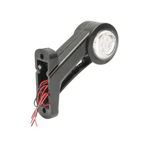 Set lampi laterale de gabarit cu LED 12-24V, rosu-alb, PVC elastic, Cod: BK69513, Brand: BRECKNER GERMANY - Img 4