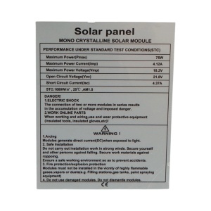 Set panou solar 75W fotovoltaic monocristalin 760x550x25mm cu regulator 10A 12/24V, 2xUSB, cablu baterie 2m Breckner Germany, BK87099 - Img 8