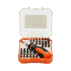 Set surubelnita cu clichet si biti imbus, torx, PH, PZ 31 piese Cr-V, DISTN81