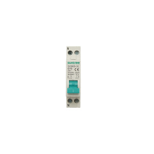 Siguranta automata bipolara 1P+N, 10A, 4.5kA, Cod: BK78975, Brand: SUNTREE - Img 1