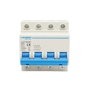 Siguranta automata tip intrerupator 4P-63A-415VAC Leader, Leader, DISHT56