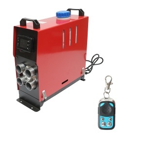 Sirocou, incalzitor stationar portabil 12-24/220V, 5KW, display LCD, cu telecomanda si bujie Kyocera Breckner Germany, BK78254