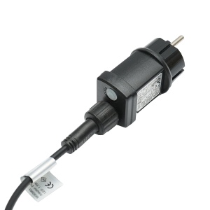 Sistem iluminat LED exterior 12 socluri E27, cablu 6m, 220V IP44, Cod: BK69966, Brand: BRECKNER GERMANY - Img 6