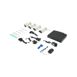 Sistem supraveghere CCTV 4 camere cu senzor de miscare WIFI, 2.4G, HD, Cod: DISEK06, Ls Vision - Img 5