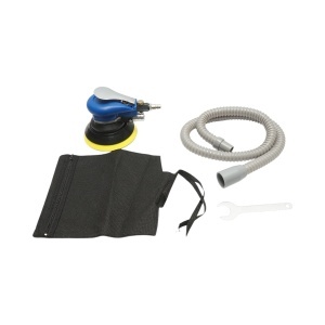 Slefuitor orbital pneumatic 125mm cu sistem de aspirare, viteza 10000 rpm, orbita 2.5mm, presiune max. 8 bar , Cod: BK76124 - Img 2