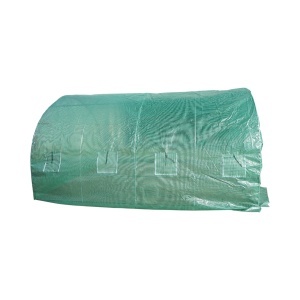 Solar de gradina 400x300x200cm, folie verde PE cu plasa 140g/mp UV, 1 usa, 8 ferestre, teava otel galvanizat 19mm THOR, THOR, 40TH444 - Img 6