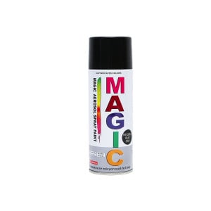 Spray vopsea Magic negru mat 004 450 ml, Cod: FOX004, Brand: MAGIC - Img 1
