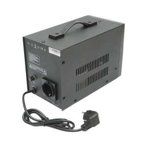Stabilizator automat de tensiune 1000VA, 800W, 100-260V cu releu monofazat, 1 priza schuko 230V, afisaj LCD Breckner Germany, BK69418 - Img 5