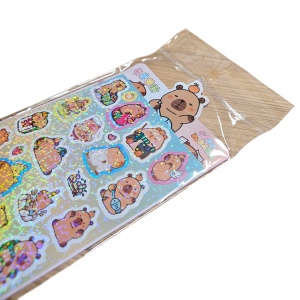 Sticker 3D Capybara – 21 cm, Decor Autocolant Vesel - Img 3