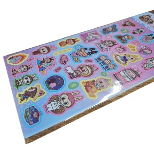 Sticker 3D Labubu – 21 cm, Decor Autocolant Drăgălaș - Img 2