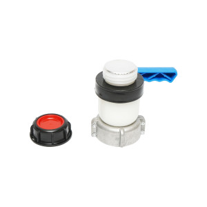 Supapa cu bila bazin IBC S60x6, DN50 diametru filet 75mm, garnitura EPDM Cod: DISGP41, - Img 3