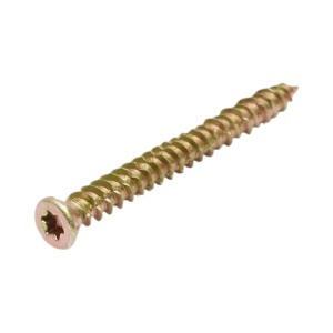 Surub montaj usi-ferestre 7.5x72mm, torx TX30, otel zincat galben 100 buc/cutie, DISUZ40 - Img 4