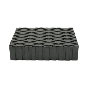 Tampon cauciuc pentru elevator auto mobil tip foarfeca 160x120x40mm, DISRX82 - Img 2