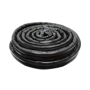 Teava 20m dubla din inox DN16-3/4 gofrata, flexibila, izolat cu cablu pentru sonda temperatura, pentru instalatii solare rezidentiale, Cod: DISKL67, Breckner Germany - Img 3